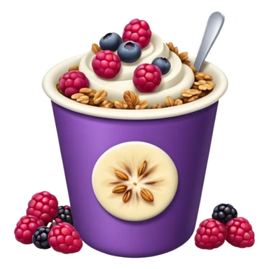 Cup açaí name the log PAÇAÍ sticker