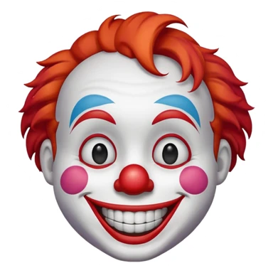 clown emoji sticker