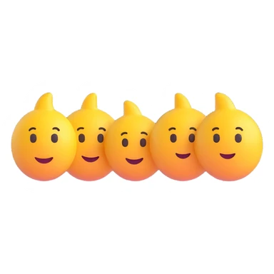 three emoji people in first, second and third place sticker