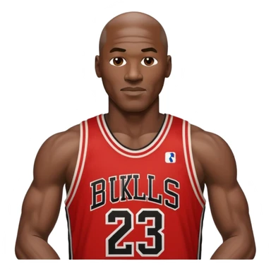 Michael Jordan number 23 sticker