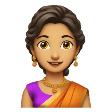 Pretty Nashik girl sticker