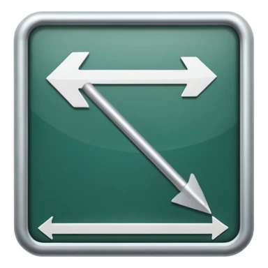 Exit bord  Arrow sticker