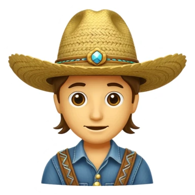 Sombrero de vaquero sticker