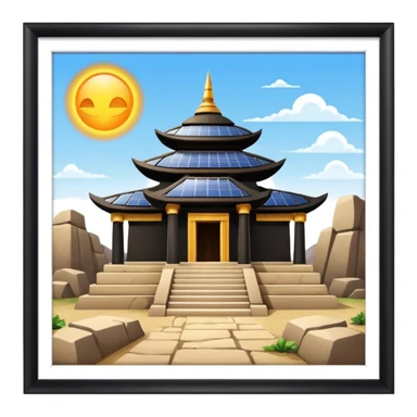 solar temple sticker