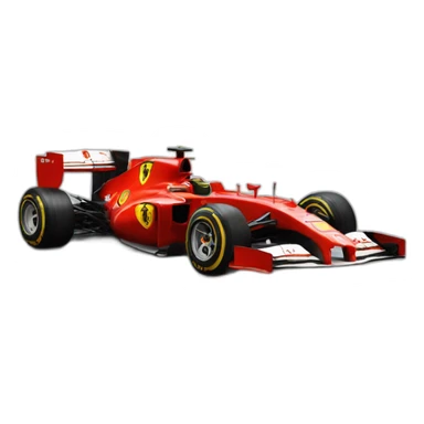 ferrari f1 car sticker