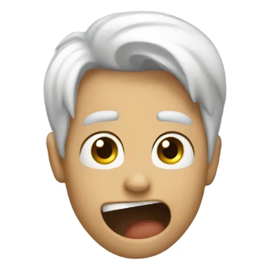 Me screaming 1000 times yes sticker