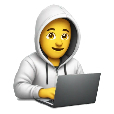 software-engineer-man-hoodie-laptop sticker