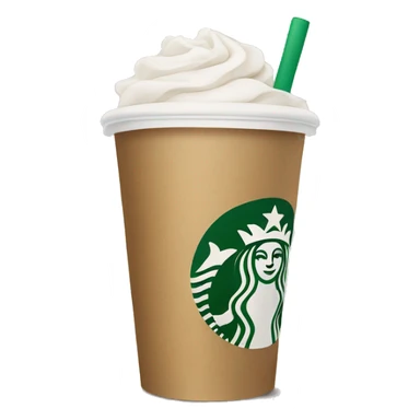 Starbucks cup sticker