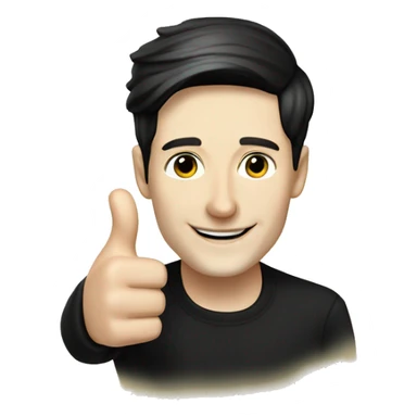 Pavel Durov thumbs up sticker