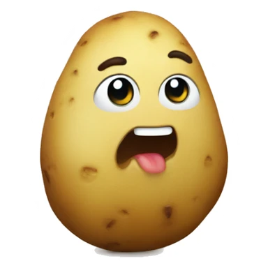 cute potato sticker