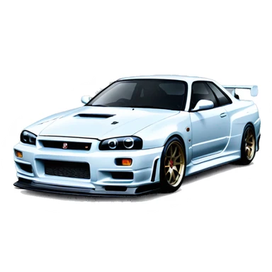 Gtr r34 skyline sticker