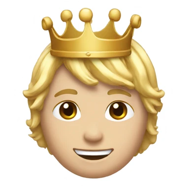 Chat avec un couronne  sticker