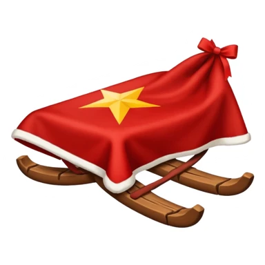 Crear un "Tió de Nadal - Cagatió" tipo Emoji Típico de Cataluña: Es un tronco con dos patas delanteras, una manta roja y marrón a cuadros que lleva una barretina catalana y tiene cara simpática. sticker