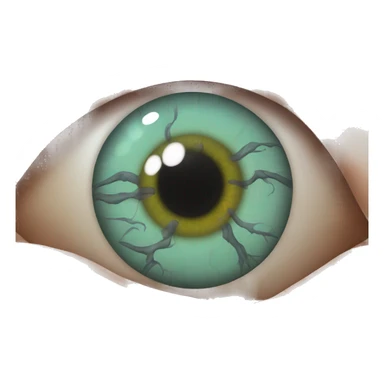 eyeball with veins sticker