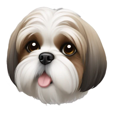 Shih tzu dog  sticker