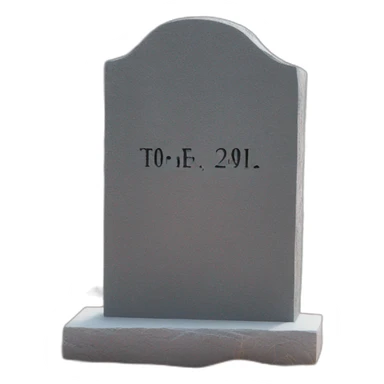 rip et al. on tombstone sticker