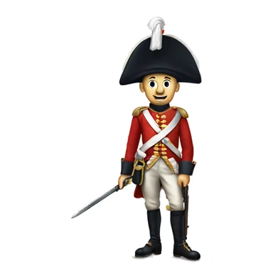 French 1st Foot Grenadier sticker