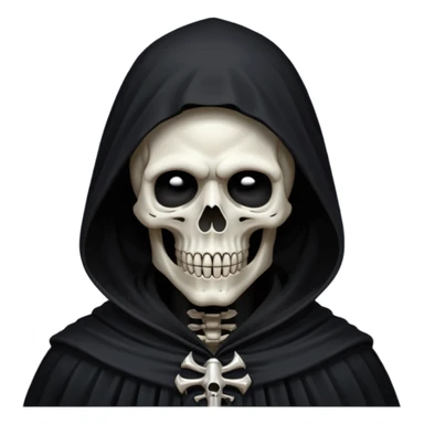 Grim Reaper gothic  sticker