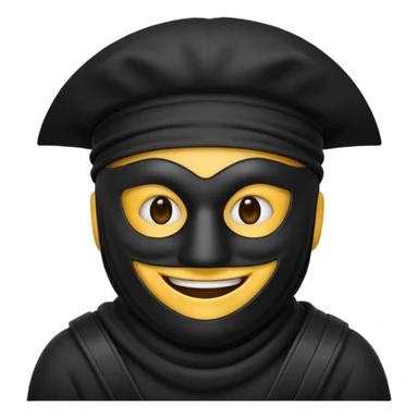 robber emoji sticker