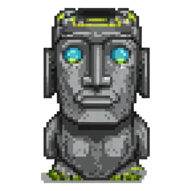 moai emoji sticker
