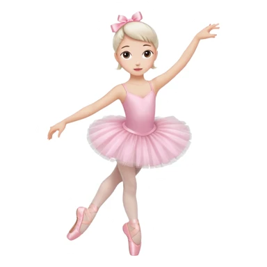 Pink ballet  sticker