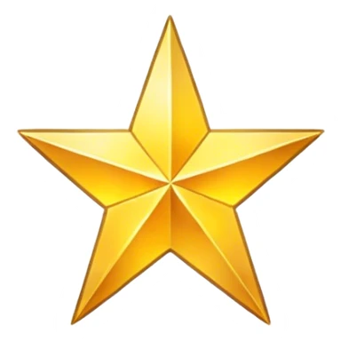 A pixel-art golden star with a bright, glowing outline. The pixel style is crisp, colorful, and reminiscent of classic video game icons. sticker