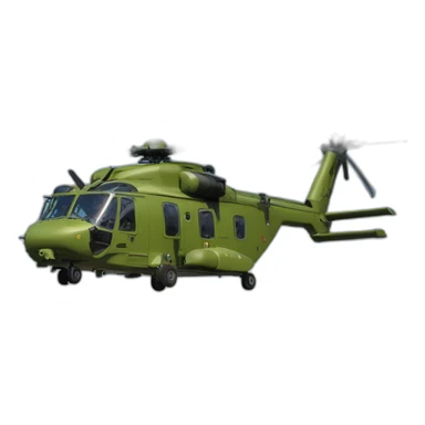 Hélicoptère de manoeuvre NH90 Caïman sticker