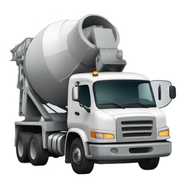 cement mixer truck sticker