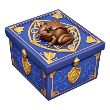 Wizarding world Chocolate frog box sticker