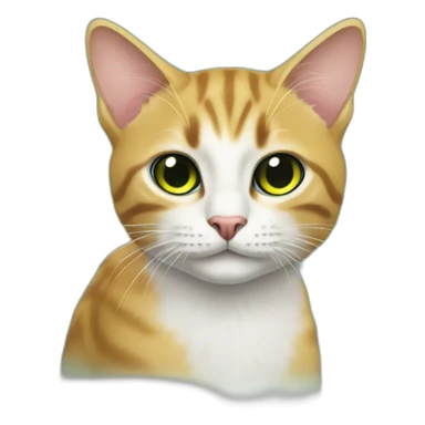 Zelenskiy on a cat sticker