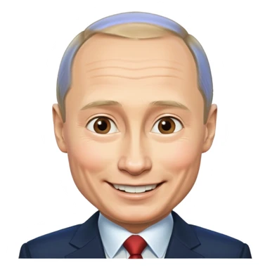 путин встиле карекатурный  sticker