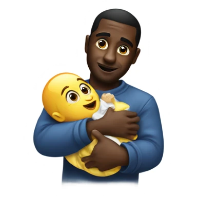 Diddy holding baby oil  sticker