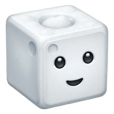sugar cube sticker