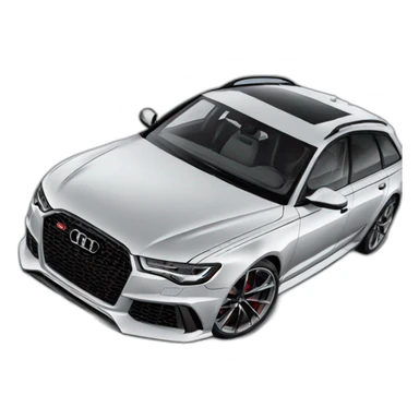 audi rs6 sticker