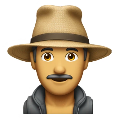 Homme avec un bonnets  sticker