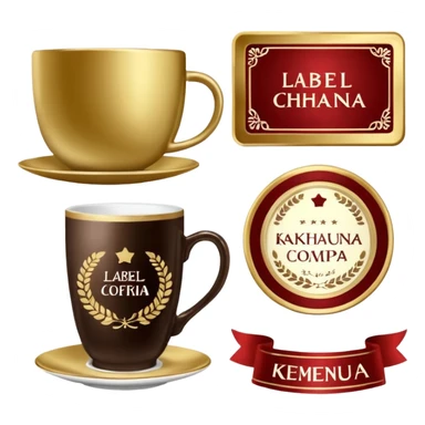 Эмодзи для кофейной компании LABEL. Цветовая палитра: #FFFFFF, #F7FD02, #D3D3D3, # 242424 sticker