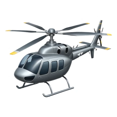 Helicopter sticker