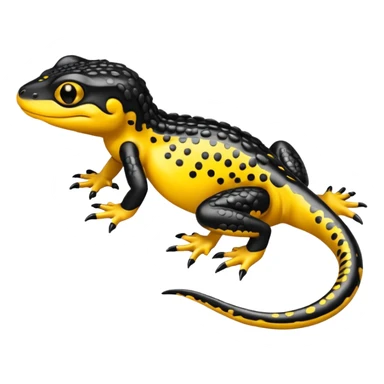 Salamandra salamandra sticker