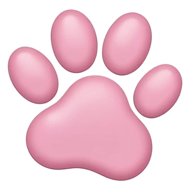 puppy paw sticker