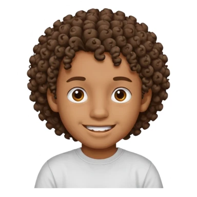 sou um garoto pardo, tenho cabelo cacheado e um piercing dos dois lados da boca sticker