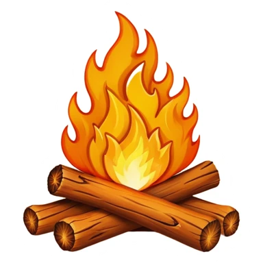 Bonfire sticker