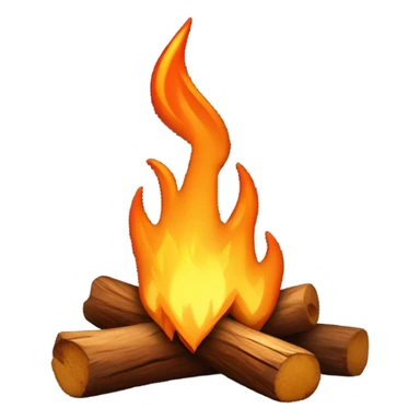 Bonfire emoji  sticker