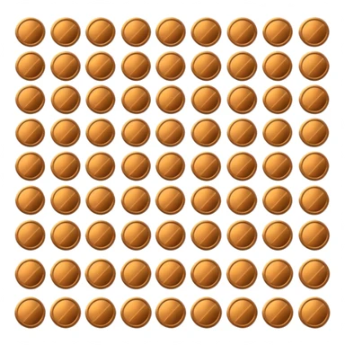 100 mon bronze sticker