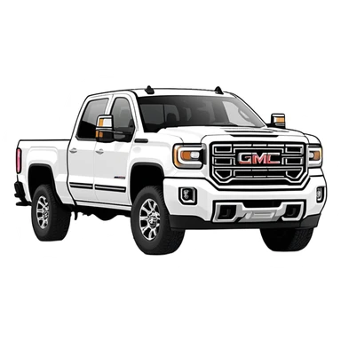 GMC 2500 HD Denali sticker