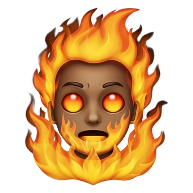 Spontaneous human combustion sticker