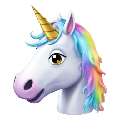 Unicorn puking ￼ sticker
