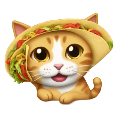 taco cat sticker