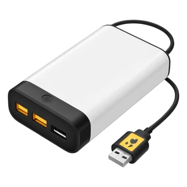 powerbank charging sticker