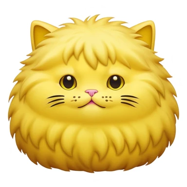 blob cat yellow sticker