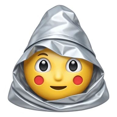 tin foil hat  sticker